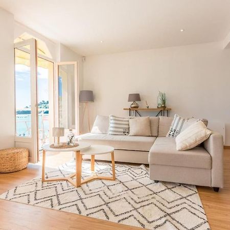 Les Pieds Dans L'Eau - Bel Appartement - Vue Mer Cancale Exteriör bild