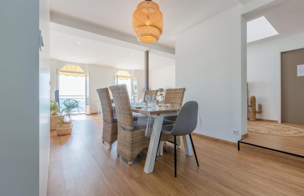 Les Pieds Dans L'Eau - Bel Appartement - Vue Mer Cancale Exteriör bild